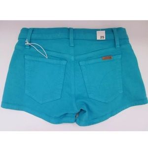 Joe's Jeans Denim Short Tile Blue Women's 25